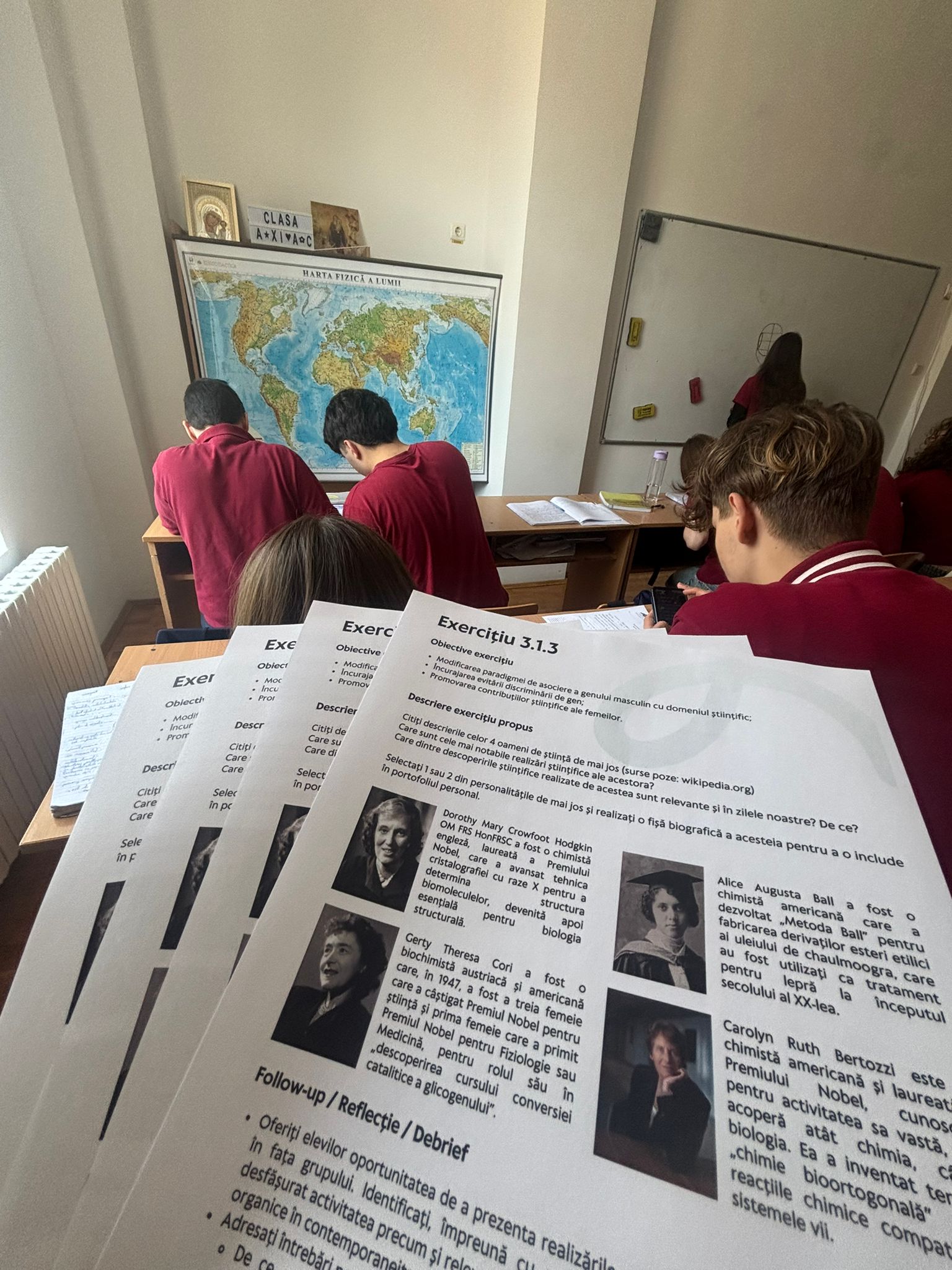 Activitate Ambasadorii Incluziunii la clasă