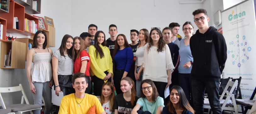 Tinerii din București/Ilfov promovează valorile europene și implicarea civică